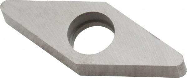 Kennametal - 1/2" Inscribed Circle, Diamond (Shape) Boring Bar Shim for Indexables - 3/16" Thick, IVSN Shim Style, Negative Rake - Industrial Tool & Supply