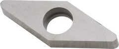 Kennametal - 1/2" Inscribed Circle, Diamond (Shape) Boring Bar Shim for Indexables - 3/16" Thick, IVSN Shim Style, Negative Rake - Industrial Tool & Supply