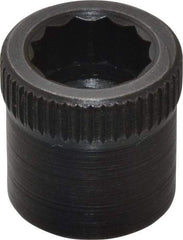 Holo-Krome - 1/4-28" Thread Uncoated Steel Allen Nut - 1/4" Diam, 1/4" Hex Key - Industrial Tool & Supply