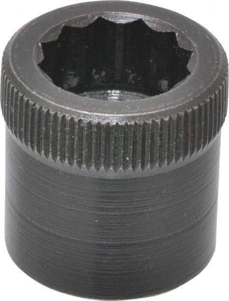 Holo-Krome - 1/2-20" Thread Uncoated Steel Allen Nut - 1/2" Diam, 1/2" Hex Key - Industrial Tool & Supply