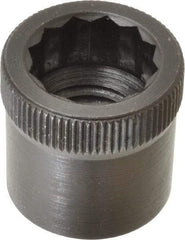 Holo-Krome - 1-8" Thread Uncoated Steel Allen Nut - 1" Diam, 1" Hex Key - Industrial Tool & Supply