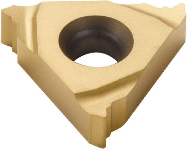 Seco - 22EL External Left Hand ISO Laydown Threading Insert - Grade CP500, TiAlN/TiN Coated Carbide, 12.7mm Inscribed Circle - Industrial Tool & Supply