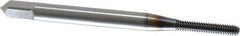OSG - #2-56 UNC H3 Thread Limit Bottoming Thread Forming Tap - Powdered Metal High Speed Steel, TiCN Finish, 1-3/4" OAL, 7/16" Thread Length, Right Hand Thread, Series EXOTAP NRT - Exact Industrial Supply