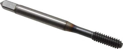 OSG - #10-24 UNC H5 Thread Limit Bottoming Thread Forming Tap - Powdered Metal High Speed Steel, TiCN Finish, 2-3/8" OAL, 7/8" Thread Length, Right Hand Thread, Series EXOTAP NRT - Exact Industrial Supply