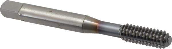 OSG - 1/4-20 UNC H7 Thread Limit Bottoming Thread Forming Tap - Powdered Metal High Speed Steel, TiCN Finish, 2-1/2" OAL, 1" Thread Length, Right Hand Thread, Series EXOTAP NRT - Exact Industrial Supply