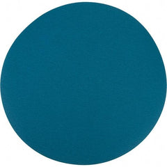 Norton - 20" Diam, 80 Grit Zirconia Alumina Adhesive PSA Disc - Coarse Grade, Blue, Y Weighted Backing, Flexible - Industrial Tool & Supply
