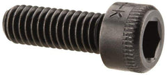 Holo-Krome - #8-36 UNF Hex Socket Drive, Socket Cap Screw - Alloy Steel, Black Oxide Finish, Fully Threaded, 1/2" Length Under Head - Industrial Tool & Supply