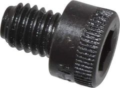 Holo-Krome - #10-32 UNF Hex Socket Drive, Socket Cap Screw - Alloy Steel, Black Oxide Finish, Fully Threaded, 1/4" Length Under Head - Industrial Tool & Supply