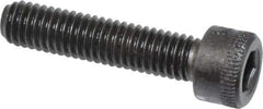Holo-Krome - #10-32 UNF Hex Socket Drive, Socket Cap Screw - Alloy Steel, Black Oxide Finish, Fully Threaded, 7/8" Length Under Head - Industrial Tool & Supply
