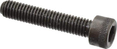 Holo-Krome - #10-32 UNF Hex Socket Drive, Socket Cap Screw - Alloy Steel, Black Oxide Finish, Fully Threaded, 1" Length Under Head - Industrial Tool & Supply