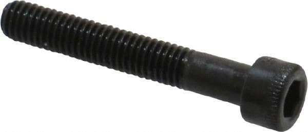 Holo-Krome - #10-32 UNF Hex Socket Drive, Socket Cap Screw - Alloy Steel, Black Oxide Finish, Partially Threaded, 1-1/4" Length Under Head - Industrial Tool & Supply