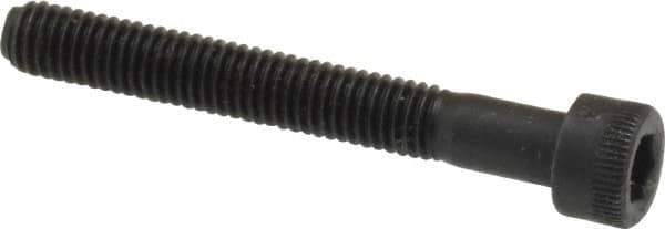 Holo-Krome - #10-32 UNF Hex Socket Drive, Socket Cap Screw - Alloy Steel, Black Oxide Finish, Partially Threaded, 1-1/2" Length Under Head - Industrial Tool & Supply