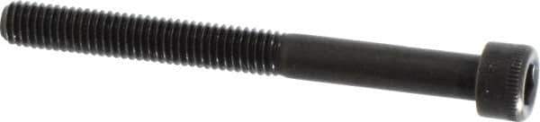 Holo-Krome - #10-32 UNF Hex Socket Drive, Socket Cap Screw - Alloy Steel, Black Oxide Finish, Partially Threaded, 2" Length Under Head - Industrial Tool & Supply