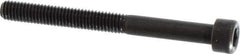 Holo-Krome - #10-32 UNF Hex Socket Drive, Socket Cap Screw - Alloy Steel, Black Oxide Finish, Partially Threaded, 2" Length Under Head - Industrial Tool & Supply