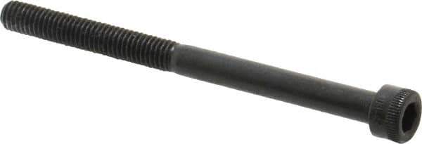 Holo-Krome - #10-32 UNF Hex Socket Drive, Socket Cap Screw - Alloy Steel, Black Oxide Finish, Partially Threaded, 2-1/2" Length Under Head - Industrial Tool & Supply