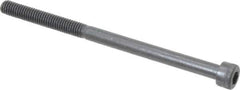 Holo-Krome - #10-32 UNF Hex Socket Drive, Socket Cap Screw - Alloy Steel, Black Oxide Finish, Partially Threaded, 3" Length Under Head - Industrial Tool & Supply