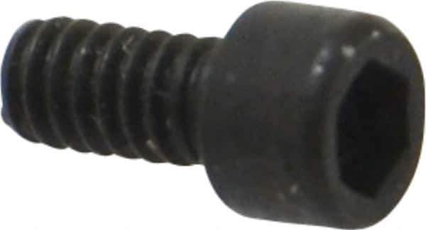 Holo-Krome - #2-56 UNC Hex Socket Drive, Socket Cap Screw - Alloy Steel, Black Oxide Finish, Fully Threaded, 3/16" Length Under Head - Industrial Tool & Supply