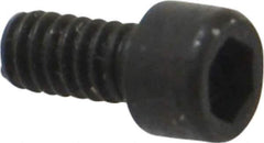Holo-Krome - #2-56 UNC Hex Socket Drive, Socket Cap Screw - Alloy Steel, Black Oxide Finish, Fully Threaded, 3/16" Length Under Head - Industrial Tool & Supply