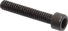 Holo-Krome - #2-56 UNC Hex Socket Drive, Socket Cap Screw - Alloy Steel, Black Oxide Finish, Fully Threaded, 1/2" Length Under Head - Industrial Tool & Supply