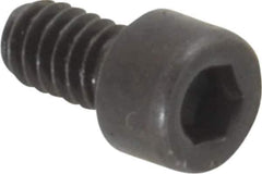 Holo-Krome - #3-48 UNC Hex Socket Drive, Socket Cap Screw - Alloy Steel, Black Oxide Finish, Fully Threaded, 3/16" Length Under Head - Industrial Tool & Supply