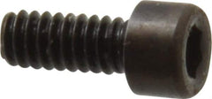 Holo-Krome - #3-48 UNC Hex Socket Drive, Socket Cap Screw - Alloy Steel, Black Oxide Finish, Fully Threaded, 1/4" Length Under Head - Industrial Tool & Supply