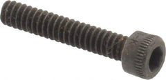 Holo-Krome - #4-40 UNC Hex Socket Drive, Socket Cap Screw - Alloy Steel, Black Oxide Finish, Fully Threaded, 5/8" Length Under Head - Industrial Tool & Supply
