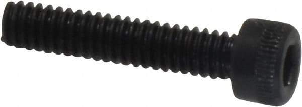 Holo-Krome - #5-40 UNC Hex Socket Drive, Socket Cap Screw - Alloy Steel, Black Oxide Finish, Fully Threaded, 5/8" Length Under Head - Industrial Tool & Supply
