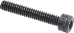 Holo-Krome - #5-40 UNC Hex Socket Drive, Socket Cap Screw - Alloy Steel, Black Oxide Finish, Fully Threaded, 3/4" Length Under Head - Industrial Tool & Supply