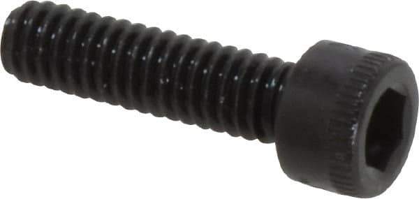 Holo-Krome - #8-32 UNC Hex Socket Drive, Socket Cap Screw - Alloy Steel, Black Oxide Finish, Fully Threaded, 5/8" Length Under Head - Industrial Tool & Supply
