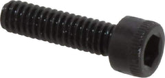 Holo-Krome - #8-32 UNC Hex Socket Drive, Socket Cap Screw - Alloy Steel, Black Oxide Finish, Fully Threaded, 5/8" Length Under Head - Industrial Tool & Supply