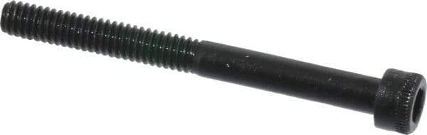 Holo-Krome - #8-32 UNC Hex Socket Drive, Socket Cap Screw - Alloy Steel, Black Oxide Finish, Partially Threaded, 1-3/4" Length Under Head - Industrial Tool & Supply
