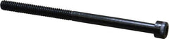 Holo-Krome - #8-32 UNC Hex Socket Drive, Socket Cap Screw - Alloy Steel, Black Oxide Finish, Partially Threaded, 2-1/2" Length Under Head - Industrial Tool & Supply