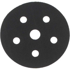 Dynabrade - 5" Diam, Round, Hook & Loop Face, Conversion Backing Pad - Random Orbital Sander Compatible, Adhesive/PSA Back, Vacuum Pad - Industrial Tool & Supply