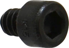 Holo-Krome - #10-24 UNC Hex Socket Drive, Socket Cap Screw - Alloy Steel, Black Oxide Finish, Fully Threaded, 1/4" Length Under Head - Industrial Tool & Supply