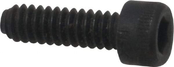 Holo-Krome - #10-24 UNC Hex Socket Drive, Socket Cap Screw - Alloy Steel, Black Oxide Finish, Fully Threaded, 5/8" Length Under Head - Industrial Tool & Supply