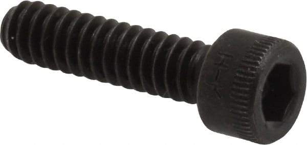 Holo-Krome - #10-24 UNC Hex Socket Drive, Socket Cap Screw - Alloy Steel, Black Oxide Finish, Fully Threaded, 3/4" Length Under Head - Industrial Tool & Supply