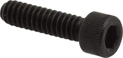 Holo-Krome - #10-24 UNC Hex Socket Drive, Socket Cap Screw - Alloy Steel, Black Oxide Finish, Fully Threaded, 3/4" Length Under Head - Industrial Tool & Supply