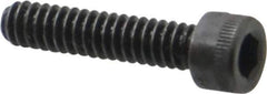 Holo-Krome - #10-24 UNC Hex Socket Drive, Socket Cap Screw - Alloy Steel, Black Oxide Finish, Fully Threaded, 7/8" Length Under Head - Industrial Tool & Supply