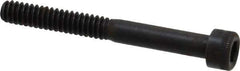 Holo-Krome - #10-24 UNC Hex Socket Drive, Socket Cap Screw - Alloy Steel, Black Oxide Finish, Partially Threaded, 1-3/4" Length Under Head - Industrial Tool & Supply
