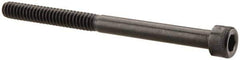Holo-Krome - #10-24 UNC Hex Socket Drive, Socket Cap Screw - Alloy Steel, Black Oxide Finish, Partially Threaded, 2-1/2" Length Under Head - Industrial Tool & Supply