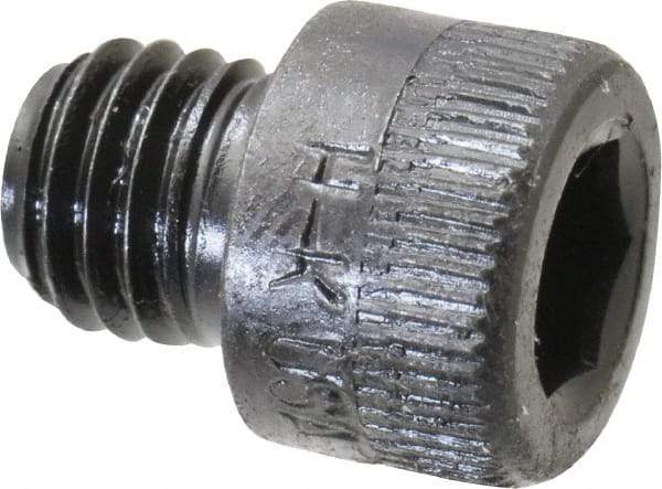 Holo-Krome - 1/4-28 UNF Hex Socket Drive, Socket Cap Screw - Alloy Steel, Black Oxide Finish, Fully Threaded, 1/4" Length Under Head - Industrial Tool & Supply