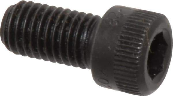 Holo-Krome - 1/4-28 UNF Hex Socket Drive, Socket Cap Screw - Alloy Steel, Black Oxide Finish, Fully Threaded, 1/2" Length Under Head - Industrial Tool & Supply