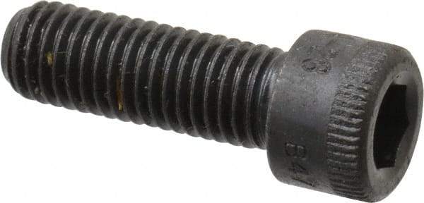 Holo-Krome - 1/4-28 UNF Hex Socket Drive, Socket Cap Screw - Alloy Steel, Black Oxide Finish, Fully Threaded, 3/4" Length Under Head - Industrial Tool & Supply