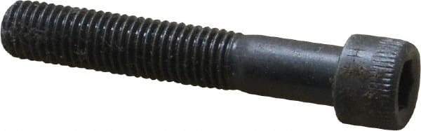Holo-Krome - 1/4-28 UNF Hex Socket Drive, Socket Cap Screw - Alloy Steel, Black Oxide Finish, Partially Threaded, 1-1/2" Length Under Head - Industrial Tool & Supply