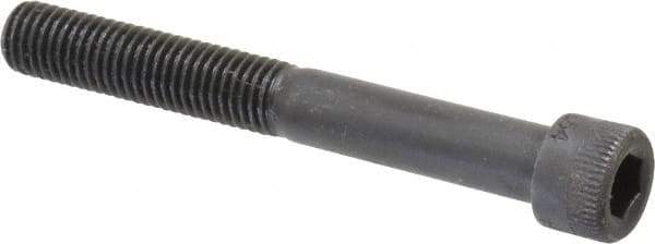 Holo-Krome - 1/4-28 UNF Hex Socket Drive, Socket Cap Screw - Alloy Steel, Black Oxide Finish, Partially Threaded, 2" Length Under Head - Industrial Tool & Supply