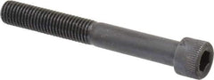 Holo-Krome - 1/4-28 UNF Hex Socket Drive, Socket Cap Screw - Alloy Steel, Black Oxide Finish, Partially Threaded, 2" Length Under Head - Industrial Tool & Supply