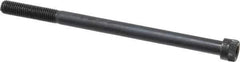 Holo-Krome - 1/4-28 UNF Hex Socket Drive, Socket Cap Screw - Alloy Steel, Black Oxide Finish, Partially Threaded, 4" Length Under Head - Industrial Tool & Supply