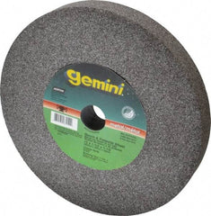 Norton - 36 Grit Aluminum Oxide Bench & Pedestal Grinding Wheel - 12" Diam x 1-1/2" Hole x 1-1/2" Thick, 2070 Max RPM, Very Coarse Grade - Industrial Tool & Supply