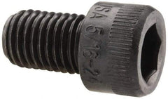 Holo-Krome - 5/16-24 UNF Hex Socket Drive, Socket Cap Screw - Alloy Steel, Black Oxide Finish, Fully Threaded, 1/2" Length Under Head - Industrial Tool & Supply