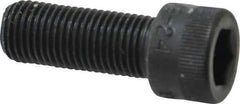 Holo-Krome - 3/8-24 UNF Hex Socket Drive, Socket Cap Screw - Alloy Steel, Black Oxide Finish, Fully Threaded, 1" Length Under Head - Industrial Tool & Supply